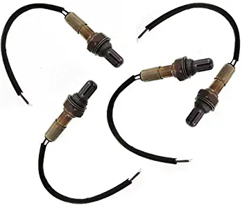 Oxygen Sensor for Heated 4-wire 17 cm long instructions and butt type Set of 4