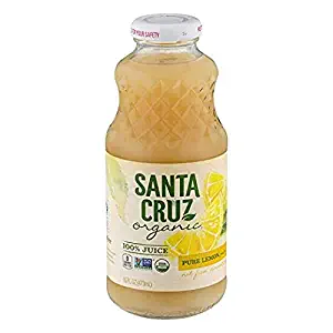Santa Cruz Organic 100% Lemon Juice, 16 Ounces