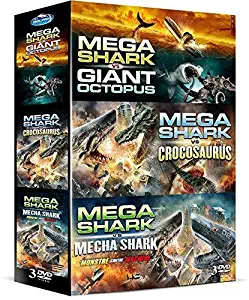 Coffret mega shark : Mega Shark vs Giant Octopus - Mega Shark Vs Crocosaurus - Mega Shark Vs Mecha Shark