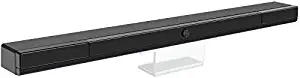 Maliralt Wii Sensor Bar Wireless, LP24 Wii U Wireless Signal Receiver Motion Sensor Bar Infrared Ray Inductor with Stand Compatible with Nintendo Wii/Wii U Console.