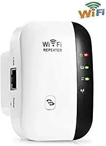 Superboost WiFi Extender | Covers Up to 1500 Sq.ft and 25 Devices Up to 300Mbps | WiFi Range Extender | WiFi Booster to Extend Range of WiFi Internet Connection