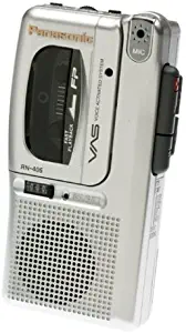 Panasonic RN4053 Micro Cassette Recorder with Voice Activation System and Tape Counter