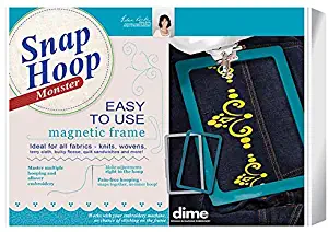 Designs in Machine Embroidery Monster Snap Hoop 9.5"x14" LM9 for Brother The Dream Machine 1 and 2 and Babylock Destiny BLDY 2 Embroidery Machine