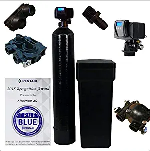DURAWATER FLECK 5600SXT DIGITAL METERED WATER SOFTENER 32,000 GRAIN WITH UPGRADED 10 PERCENT CATION RESIN