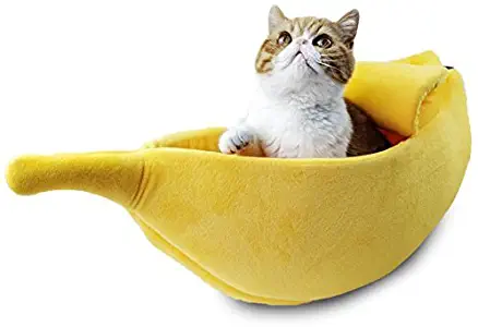 · Petgrow · Cute Cat Bed House, Pet Bed Soft Cat Cuddle Bed, Lovely Pet Supplies for Cats Kittens Rabbit Small Dogs Bed