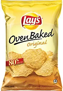 Lay's Oven Baked Original Potato Chips 6 1/4 oz (3 Pack)