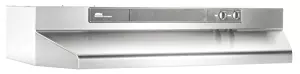 Broan 463004 Under-Cabinet Range Hood with Infinitely Adjustable Speed Control, 30-Inch, Stainless Steel