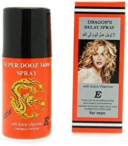 Dragon's 34000 Delay Spray for Men With EXTRA Vitamin E (And)The Punisher Pill Get Hard Stay Hard Last Longer Safe Sex Plus Love Potion Pen