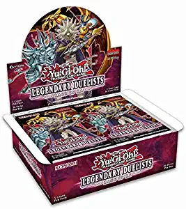 Yugioh Legendary Duelists TCG Game: Rage of Ra Booster Box - 36 Packs of 5 Cards Each!
