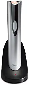 Oster Cordless Electric Wine Bottle Opener with Foil Cutter, FFP (Renewed)