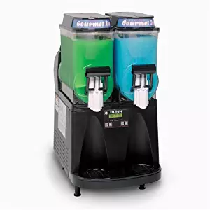 BUNN Ultra-2 Gourmet Ice Frozen Drink Machine w/ Black Decor