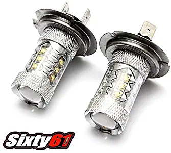Sixty61 LED Bulbs for Kawasaki Ninja 650R 2006-2019 35W Headlight White