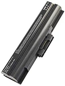 AC Doctor INC Laptop Battery for Sony VAIO VGN-AW/BZ/CS/FW/NS/NW/SR Series, VPC-B/CW/F/M/S/Y/YA/YB Series, 5200mAh/11.1V/6 Cell/Black