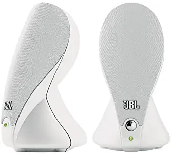 JBL Duet Speaker System for Portable Music and PC - White (Pair)