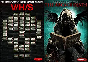 Magnet Masterpiece Theatre Wildly Original Truly Scary Horror Pack: V/H/S & The ABC's Of Death (Modern Horror 2 DVD Collection Bundle)