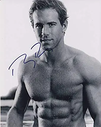 Ryan Reynolds signed 8x10 photo
