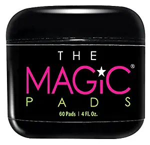The Magic Pads - 2% Glycolic Acid Pads with USDA Certified Organic Extracts, 60 Count