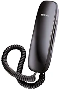 Uniden Black Slimline Corded Phone (1100BK)