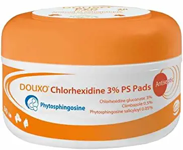 Sogeval Douxo 30 Count Chlorhexidine 3-Percent PS Pads