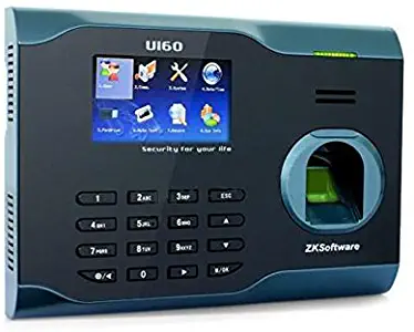 New Zksoftware Bio Office U160 Employee Entry Biometric Fingerprint Time Attendance System Punch Clock 3 Inches Color TFT Screen TCP/IP Ethernet Ports USB-Device RS232/485 Communication, Store 3200 Fingerprint patterns and 100000 Transaction Records, 5V DC CE UL Power Supply, Widely Used for Company/Office Room/School/Restaurant/Retail Store/Factory/Construction Site/Hospital/Medical Clinic/Small medium enterprise/Motel/Hotel and many other Fields