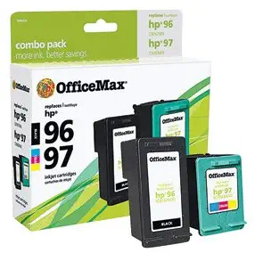 OfficeMax Remanufcturd Blk/3-Color Ink Cartridge Combo Replacement for HP 96/97