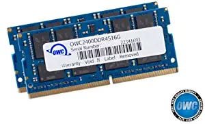 OWC 16GB (2 x 8GB) 2400MHZ DDR4 SO-DIMM PC4-19200 Memory Upgrade for 2017 iMac 27 inch with Retina 5K Display