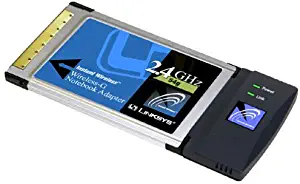Cisco-Linksys WPC54G Wireless-G Notebook Adapter