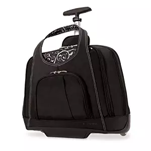 Kensington K62533US Contour Balance Notebook Roller Bag in Onyx, Fits Most 15-Inch Notebooks