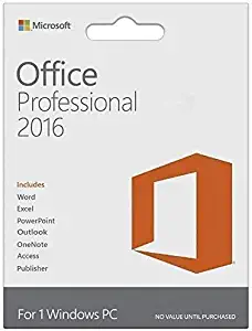 Office Professional 2016 1 PC (Lifetime, Download) for Windows 10