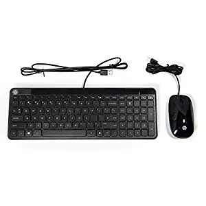 HP Galeras USB Slim Keyboard & Mouse Wired 801526-001