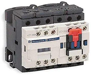 SCHNEIDER ELECTRIC Reversing Contactor 575-Vac 12A Iec LC2D12G7V Ac Drive Baseplate 1 Hp 230V 3 Phase