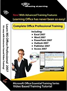 Microsoft Office 2007 Excel, Word, PowerPoint, Outlook, Publisher, Access & Accounting - 7 Training Courses