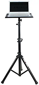 Hola! Music HPS-300B Heavy Duty Professional Multi-Purpose DJ Tripod Stand - Laptop Stand, Projector Stand, Mixer Stand and other Audio Equipment