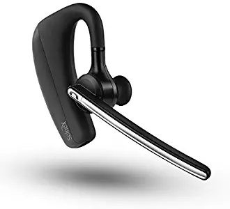 Scinex gLite Bluetooth Headset for Trucker Bluetooth Headset with Mic, Bluetooth Over The Ear Headphones, Wireless Headset with Microphone, Bluetooth Earpiece Wireless Headphones (Black)